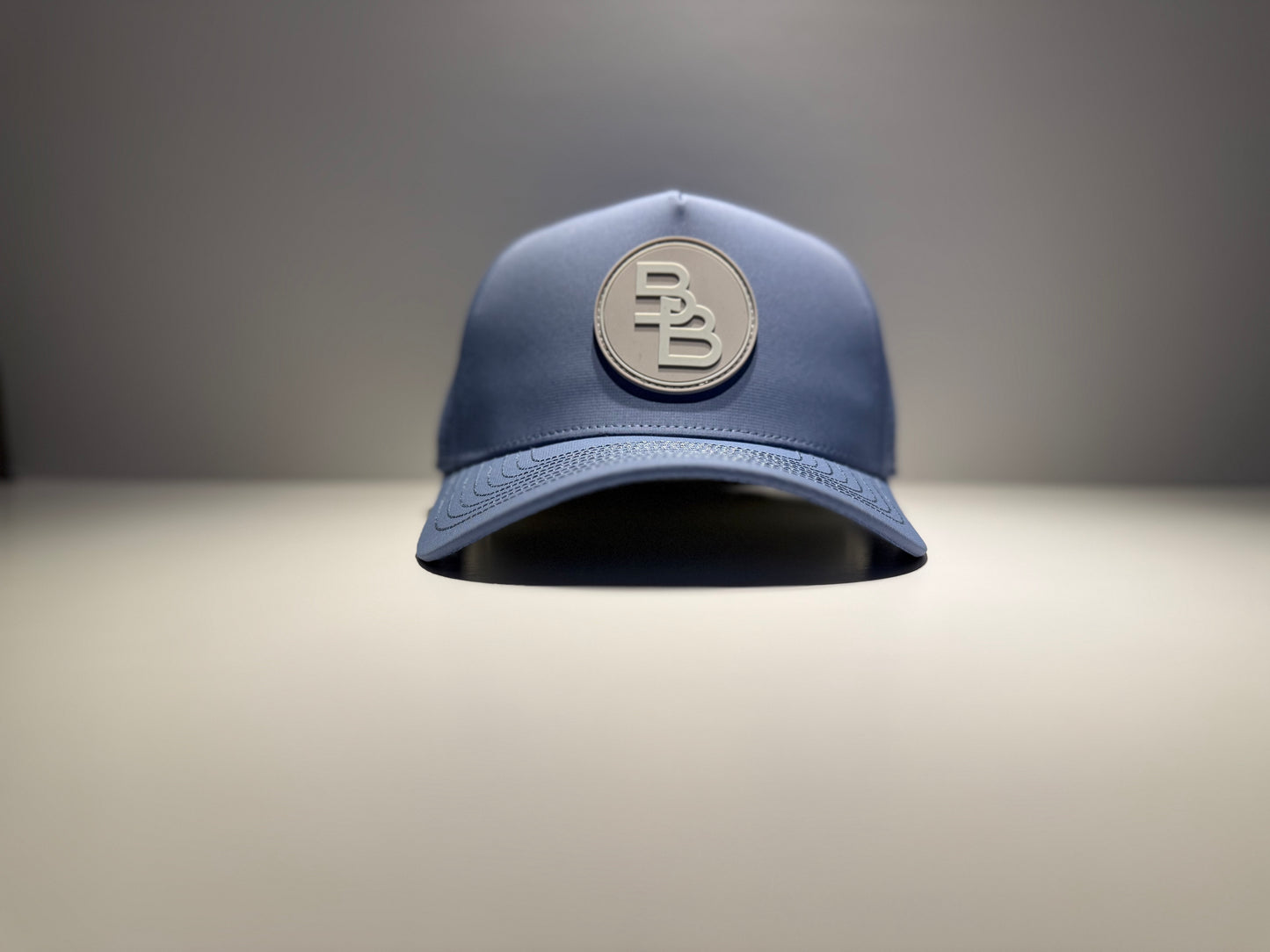 "THE PROFESSOR" • 5 PANEL • SNAPBACK • LIGHT BLUE