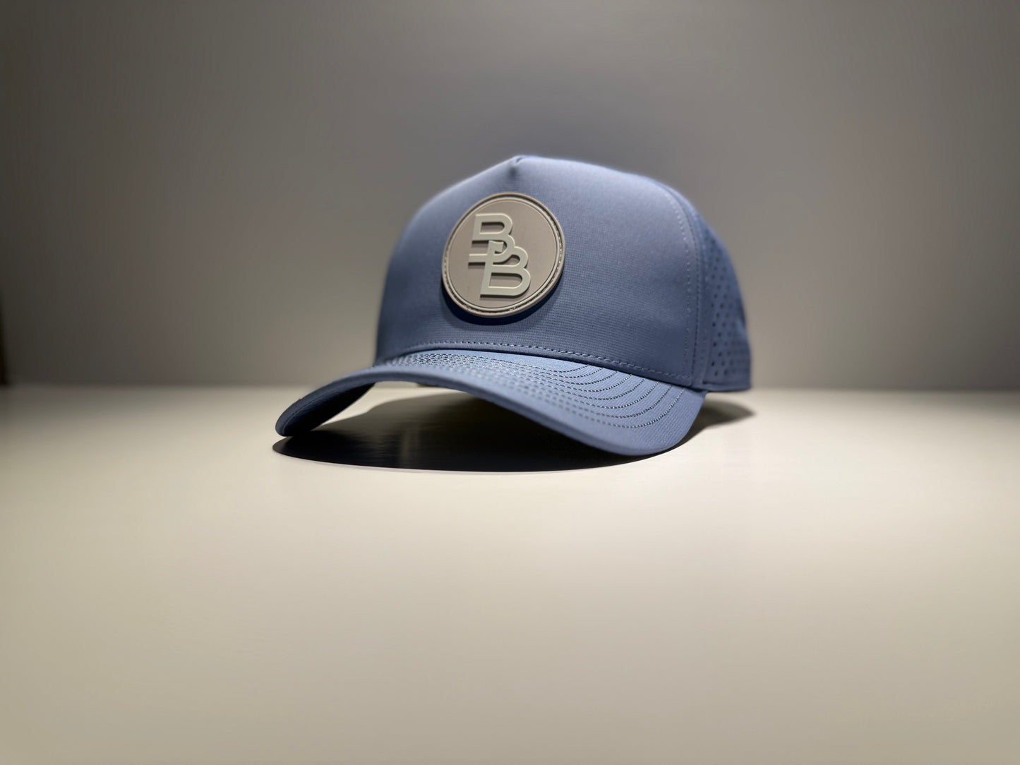 "THE PROFESSOR" • 5 PANEL • SNAPBACK • LIGHT BLUE