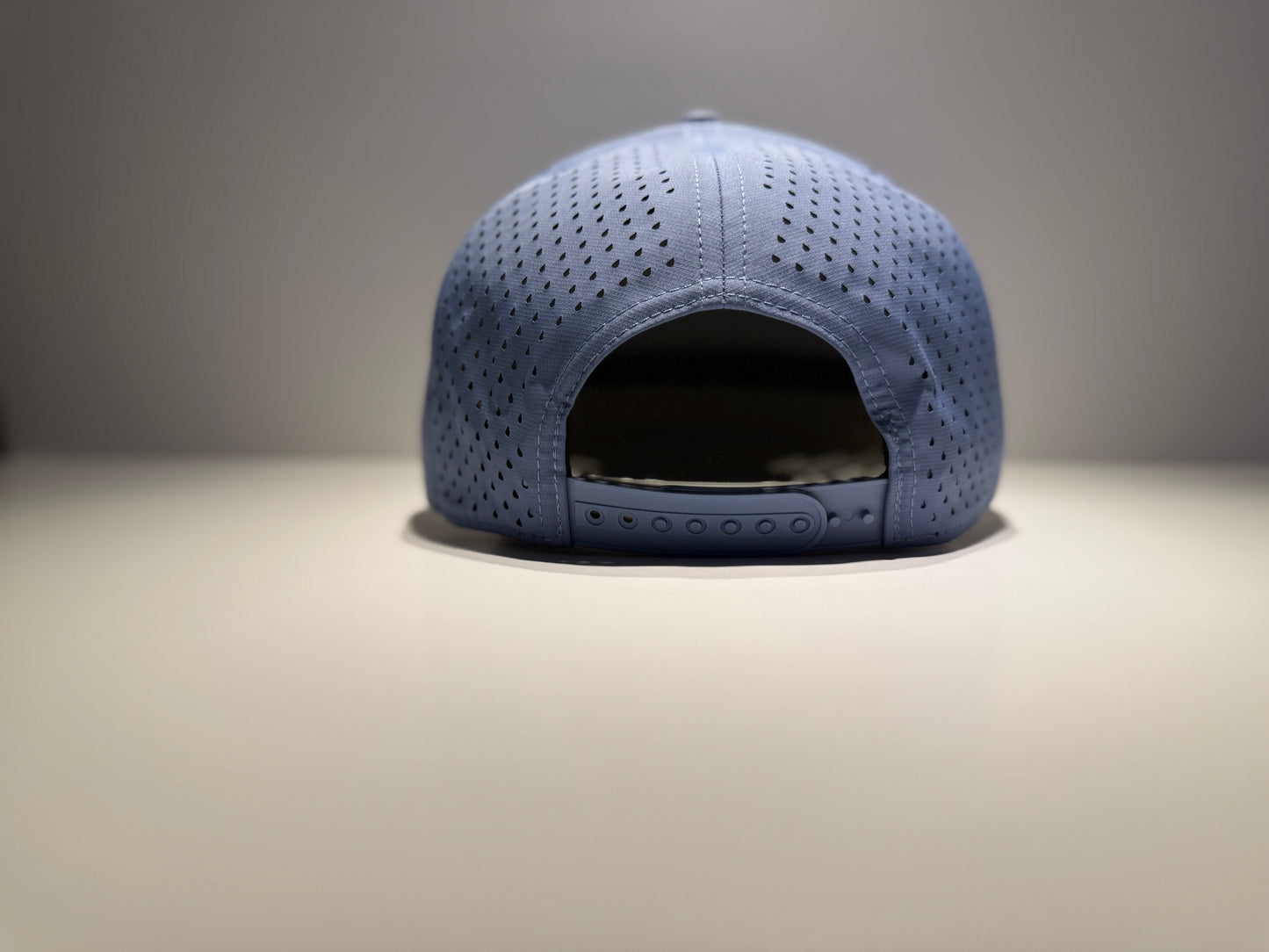"THE PROFESSOR" • 5 PANEL • SNAPBACK • LIGHT BLUE