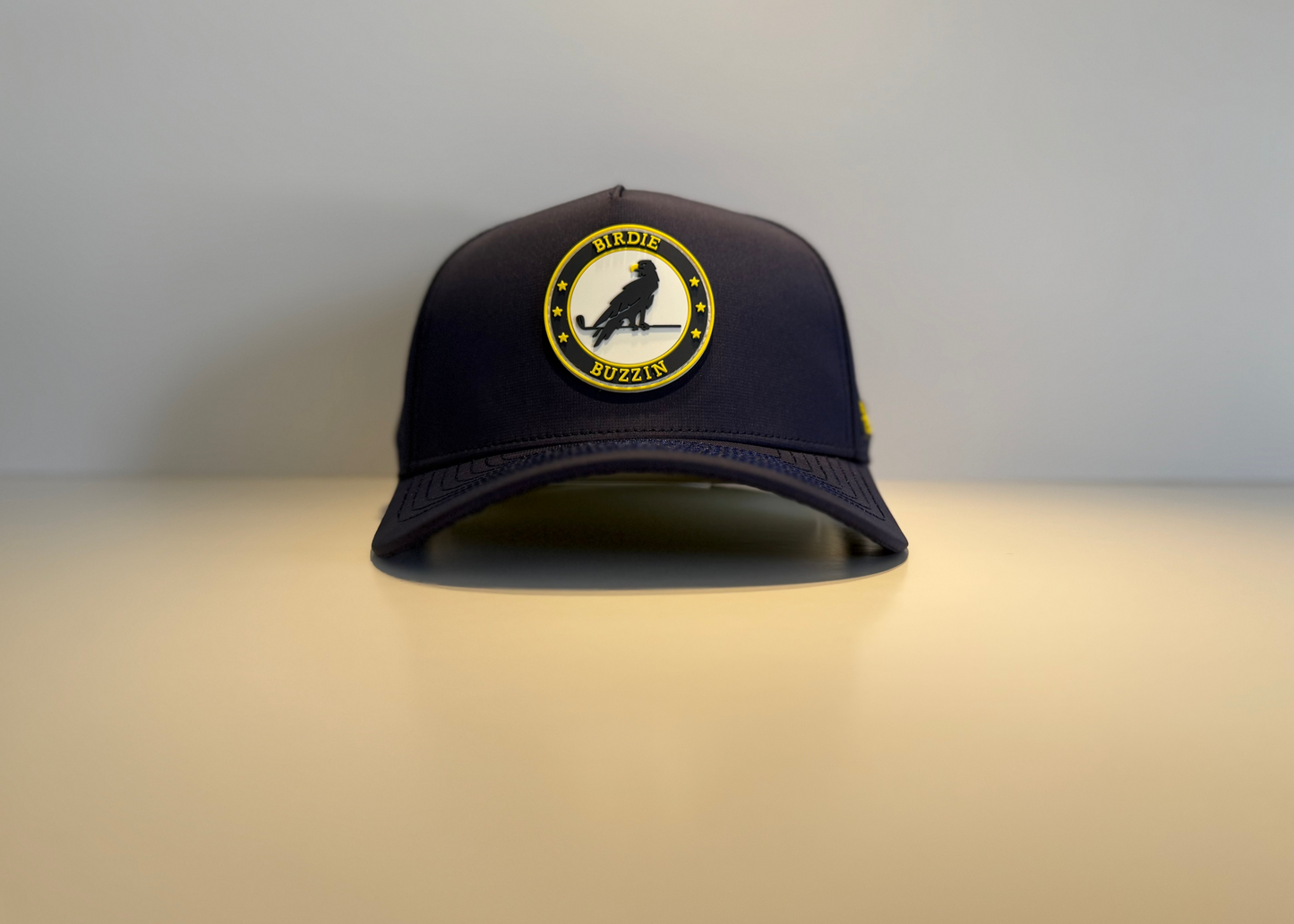 "The Archer" • 5 PANEL • SNAPBACK • BLUE/YELLOW
