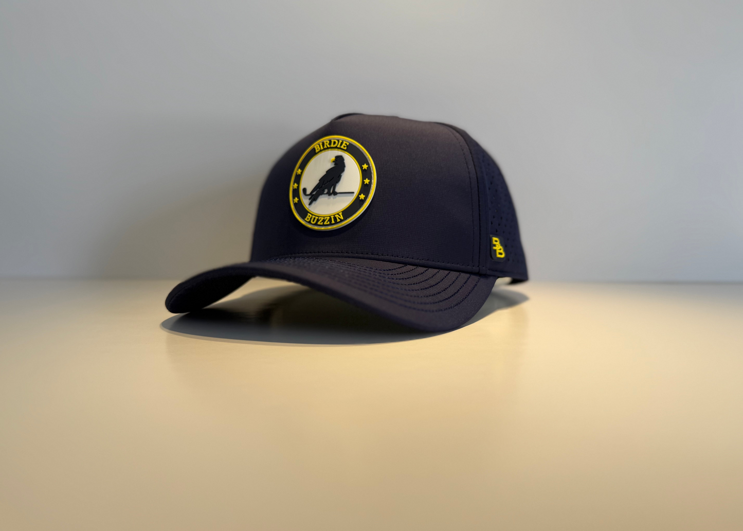"The Archer" • 5 PANEL • SNAPBACK • BLUE/YELLOW