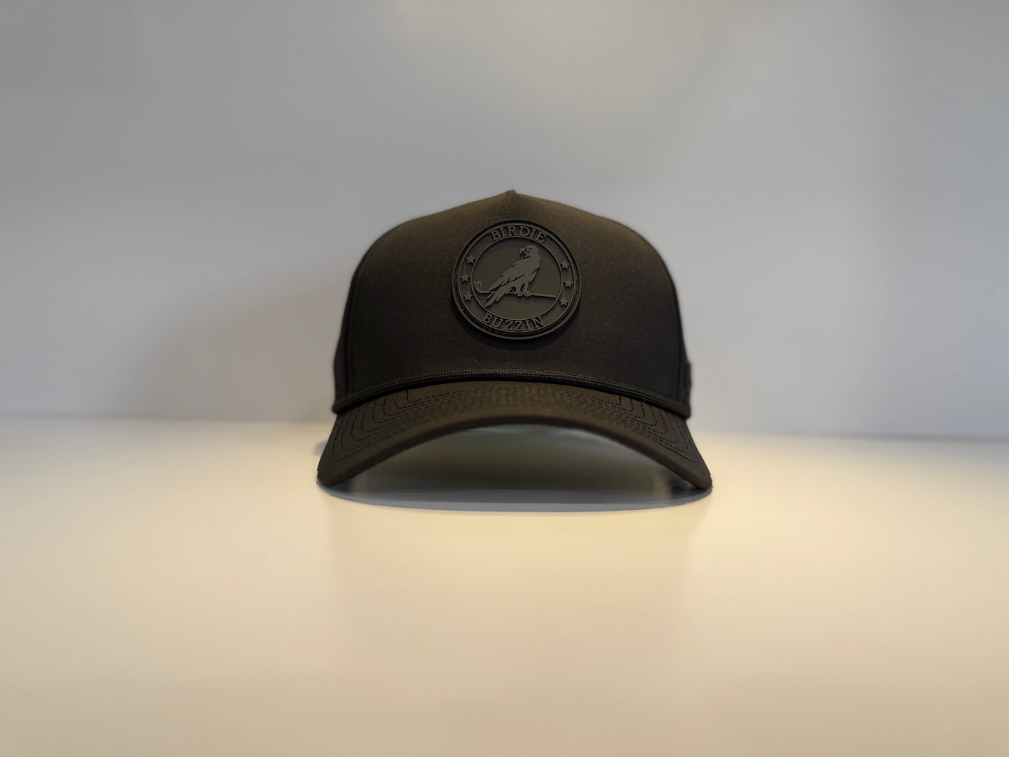 "THE DOC" • 5 PANEL W/ROPE • SNAPBACK • BLACK