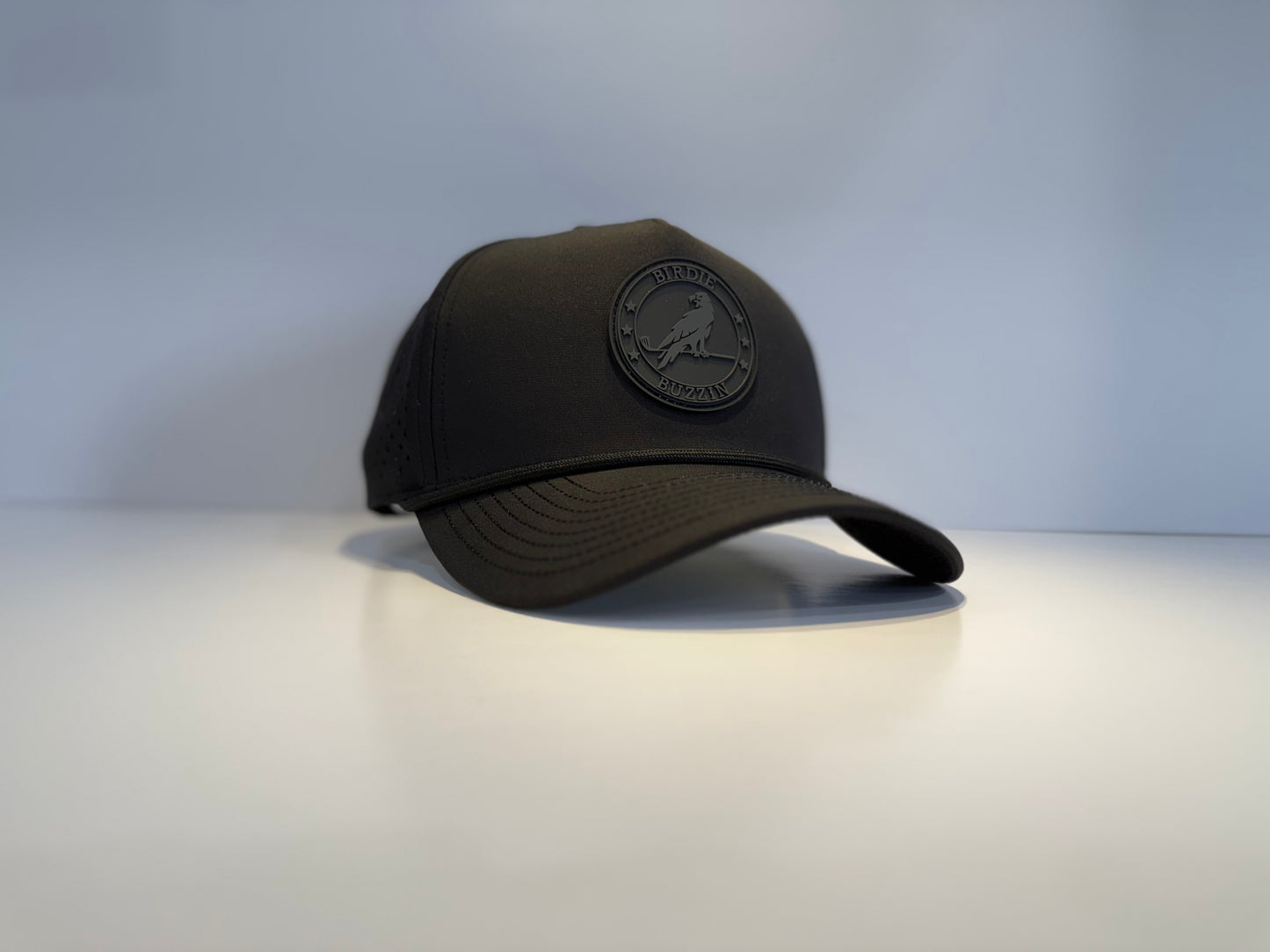 "THE DOC" • 5 PANEL W/ROPE • SNAPBACK • BLACK