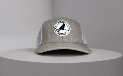"THE TURNER" • TRUCKER • SNAPBACK • GREY/WHITE