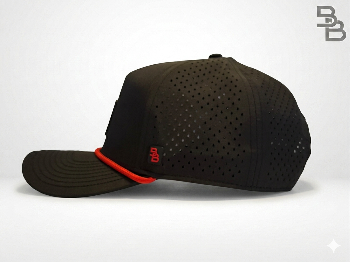 "OH CANADA" • 5 PANEL WITH ROPE • SNAPBACK • BLACK