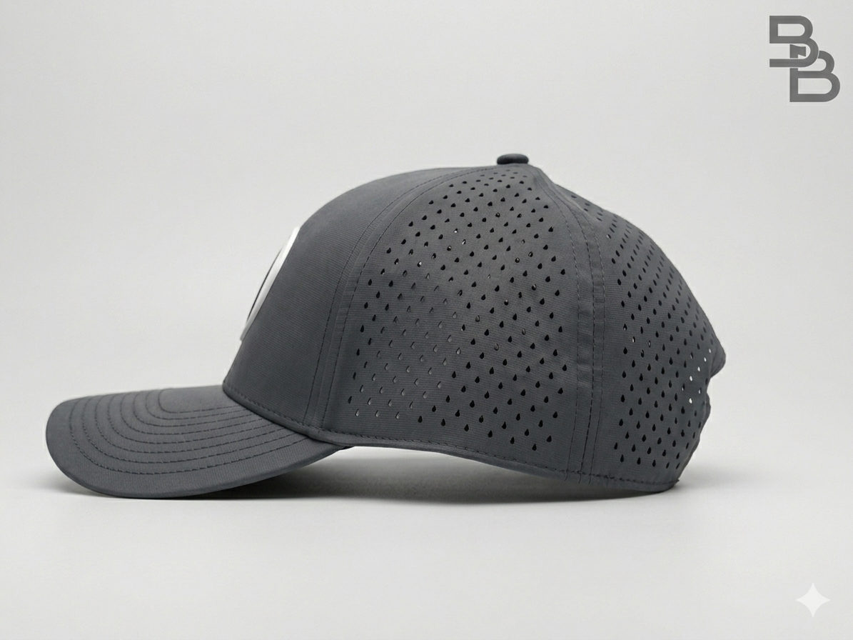 "THE G" • 6 PANEL • SNAPBACK • CHARCOAL GREY
