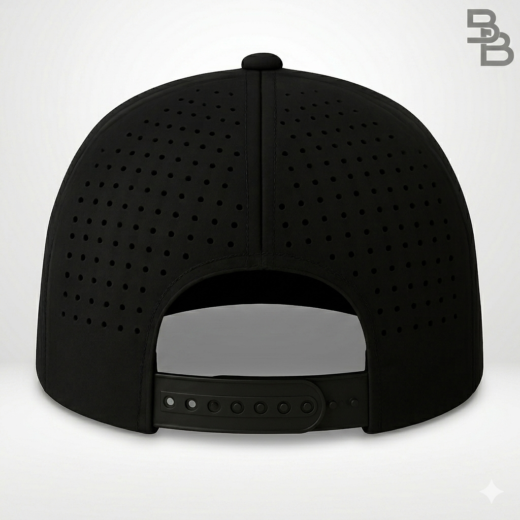 "PENALTY BOX" • YOUTH - 5 PANEL W/ROPE • SNAPBACK • BLACK/WHITE