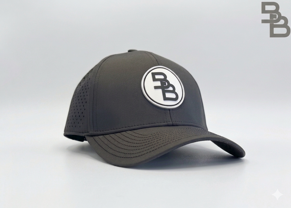 "THE G" • 6 PANEL • SNAPBACK • CHARCOAL GREY