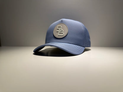 "THE PROFESSOR" • 5 PANEL • SNAPBACK • LIGHT BLUE