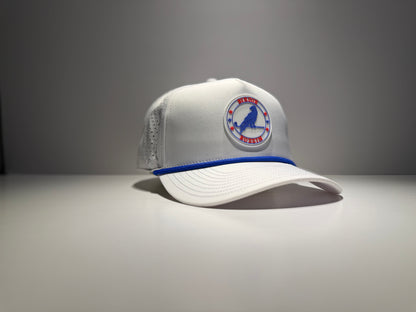 "The MERICA" •LIMITED EDITION •5-PANEL•SNAPBACK •WHITE/WHITE