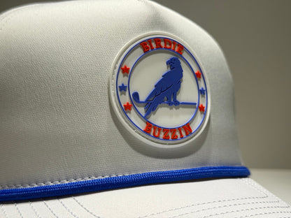 "The MERICA" •LIMITED EDITION •5-PANEL•SNAPBACK •WHITE/WHITE