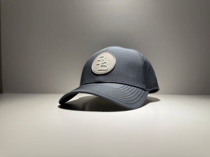 "THE NASHER" • 6 PANEL • SNAPBACK • BACHELOR BLUE