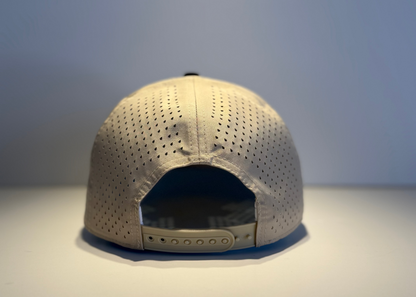 "THE COOPER" • 5 PANEL • SNAPBACK • TAN & BLACK