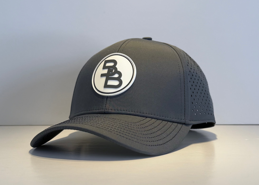 "THE G" • 6 PANEL • SNAPBACK • CHARCOAL GREY